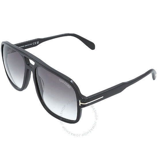 نظارة شمسية توم فورد فالكونر سموكي غرادينت نافيجيتور للرجال