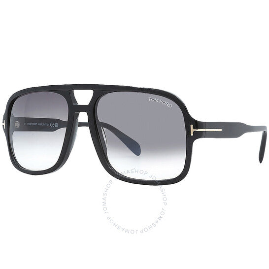 نظارة شمسية توم فورد فالكونر سموكي غرادينت نافيجيتور للرجال