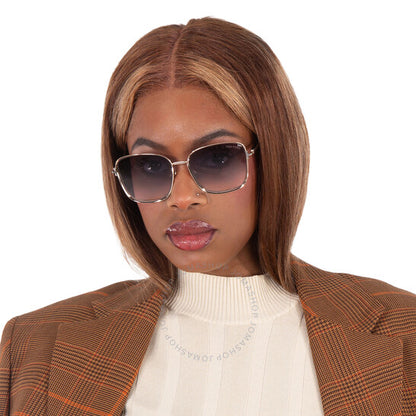 Tom Ford, Fern Smoke Gradient Square Ladies Sunglasses