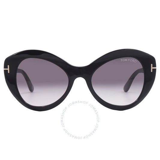 توم فورد، نظارة شمسية نسائية Guinevere Smoke Gradient Butterfly
