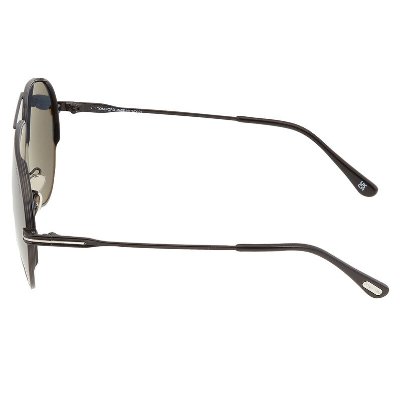 Jet Green Pilot Men's Sunglasses