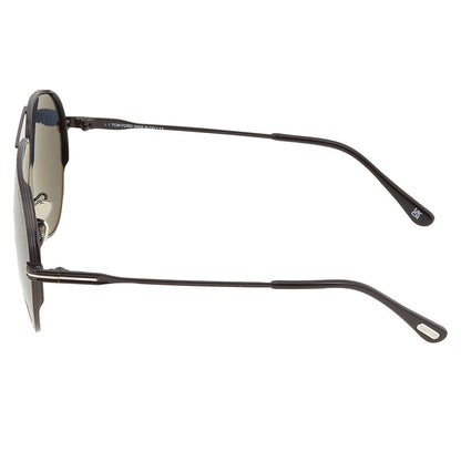 Jet Green Pilot Men's Sunglasses