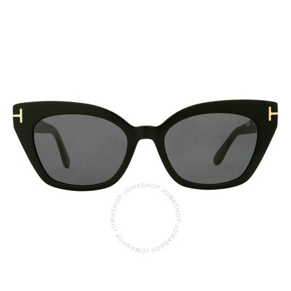 Tom Ford, Juliette Smoke Cat Eye Ladies Sunglasses