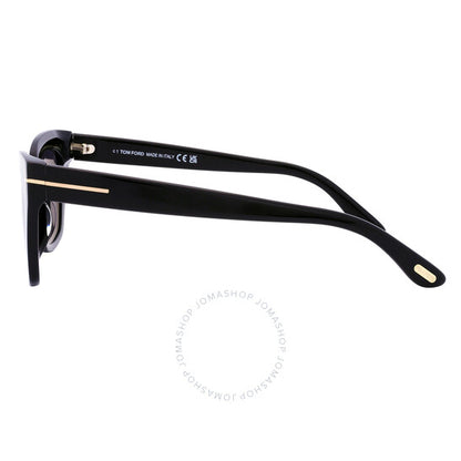 Tom Ford, Juliette Smoke Cat Eye Ladies Sunglasses