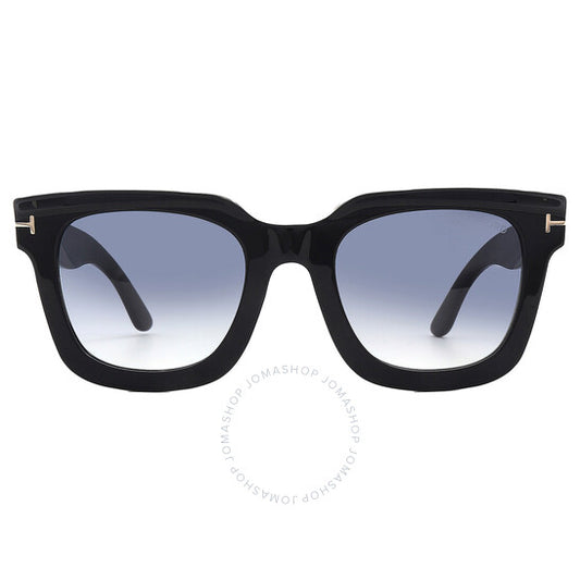 Tom Ford, Leigh Smoke Gradient Square Ladies Sunglasses