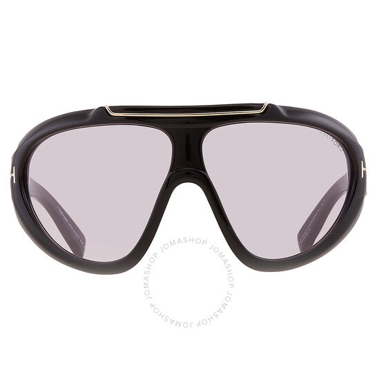 Tom Ford, Linden Violet Photchromatic Shield Men's Sunglasses