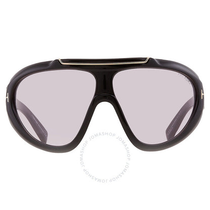 Tom Ford, Linden Violet Photchromatic Shield Men's Sunglasses