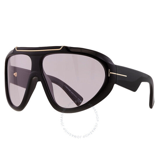 Tom Ford, Linden Violet Photchromatic Shield Men's Sunglasses