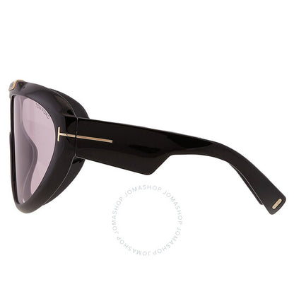 Tom Ford, Linden Violet Photchromatic Shield Men's Sunglasses