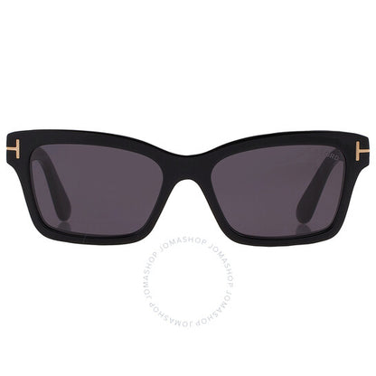 Tom Ford, Mikel Smoke Cat Eye Ladies Sunglasses
