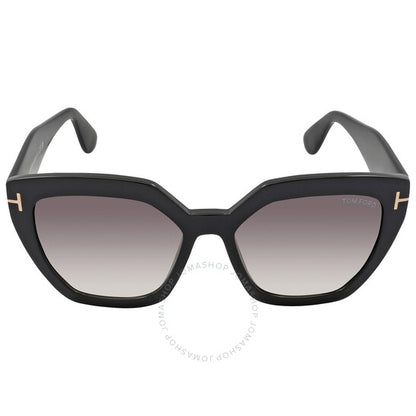 Tom Ford, Phoebe Grey Butterfly Ladies Sunglasses