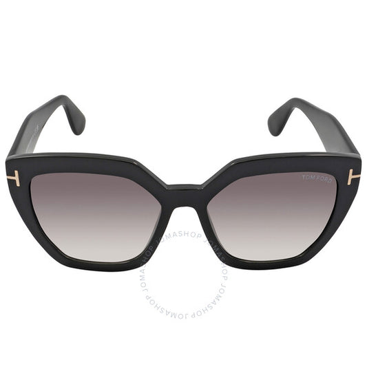 Tom Ford, Phoebe Grey Butterfly Ladies Sunglasses