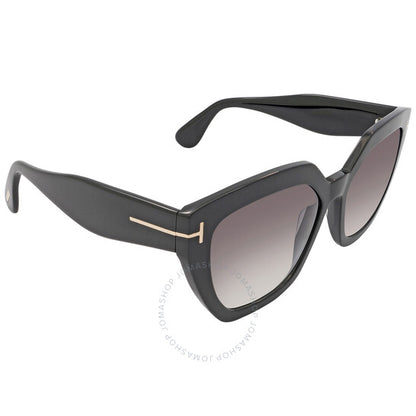 Tom Ford, Phoebe Grey Butterfly Ladies Sunglasses