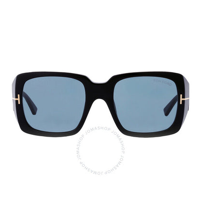 Tom Ford, Ryder Blue Sport Ladies Sunglasses