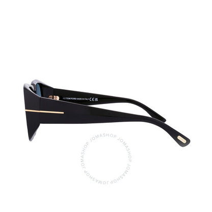 Tom Ford, Ryder Blue Sport Ladies Sunglasses