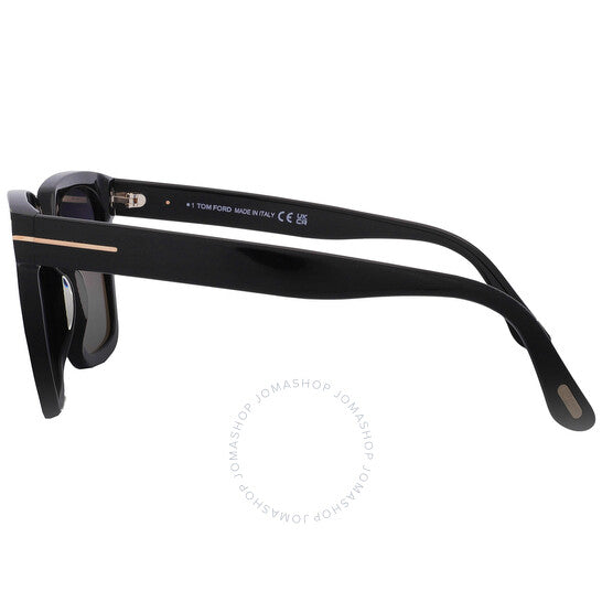 Tom Ford, Selby Polarized Smoke Square Ladies Sunglasses