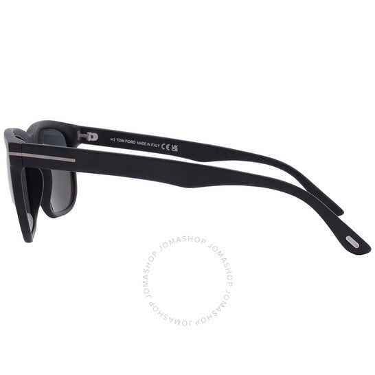 نظارات شمسية مربعة للرجال من توم فورد، ستيفنسون، باللون الأزرق الداكن