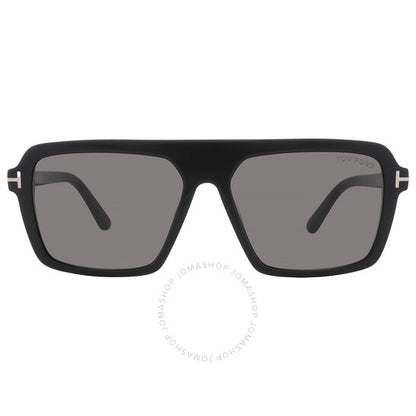 نظارات شمسية مربعة للرجال من توم فورد، فينسنت سموك