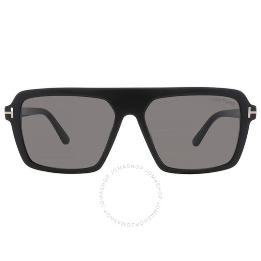 نظارات شمسية مربعة للرجال من توم فورد، فينسنت سموك