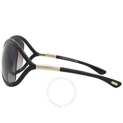 Tom Ford, Whitney Smoke Polarized Butterfly Ladies Sunglasses