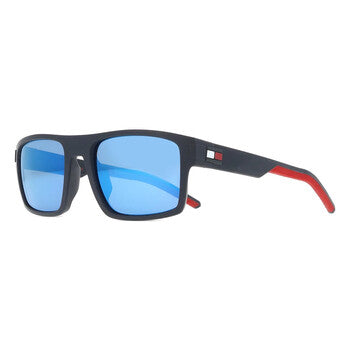 Blue Multilayer Square Men's Sunglasses