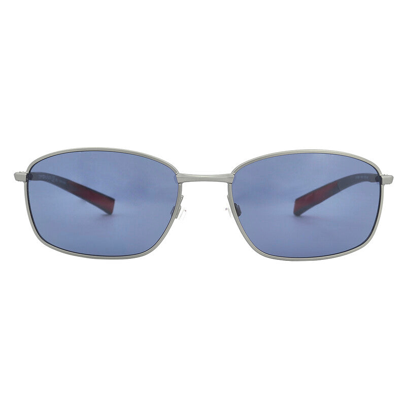 Blue Rectangular Men's Sunglasses