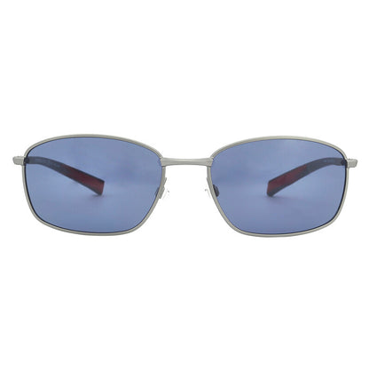 Blue Rectangular Men's Sunglasses
