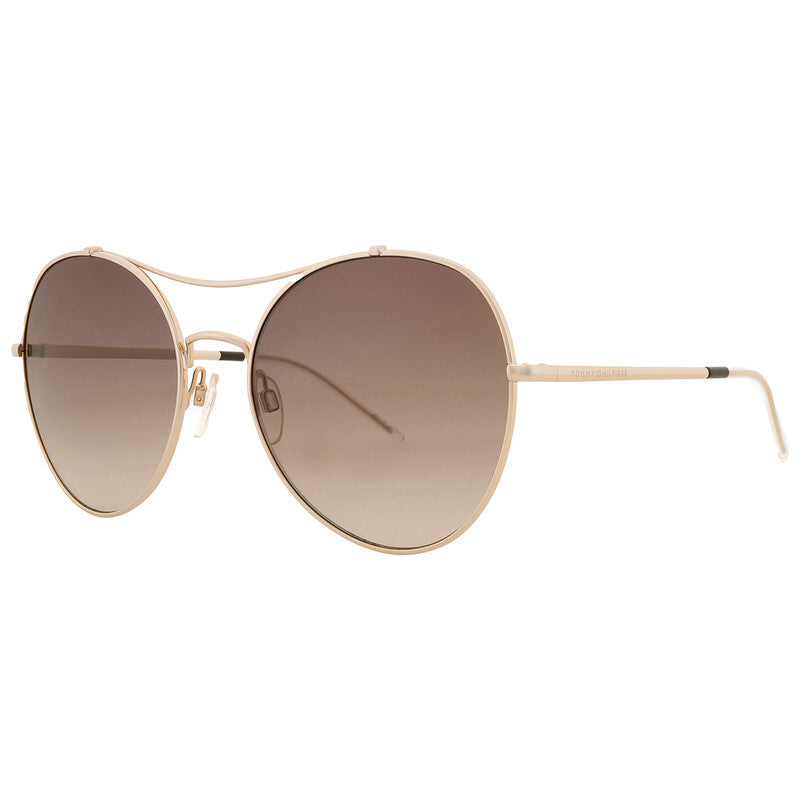 Brown Gradient Pilot Ladies Sunglasses