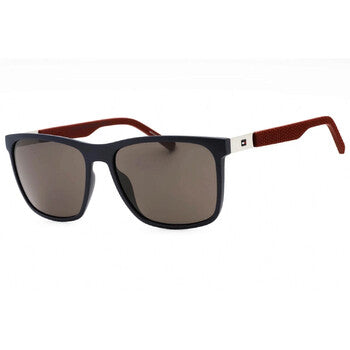 Brown Grey Square Men's Sunglasses