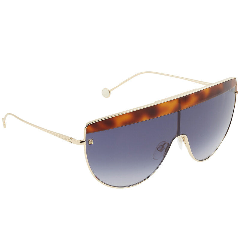 Dark Gray Gradient Irregular Ladies Sunglasses