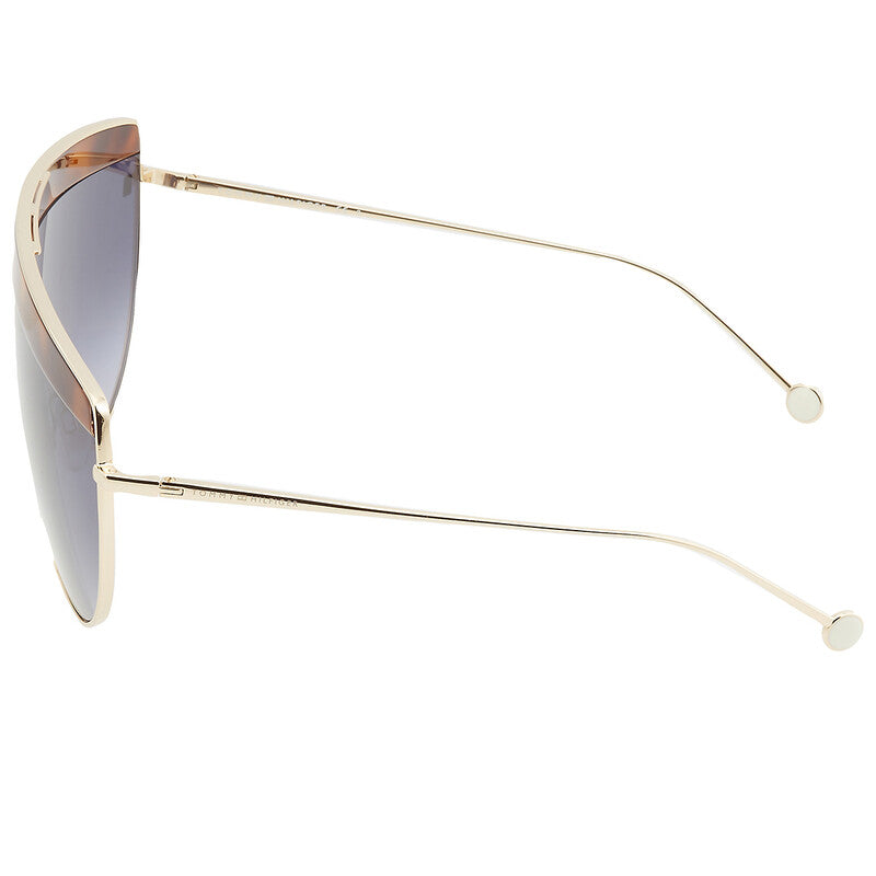 Dark Gray Gradient Irregular Ladies Sunglasses