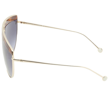 Dark Gray Gradient Irregular Ladies Sunglasses