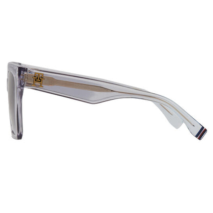 Grey Azure Square Ladies Sunglasses