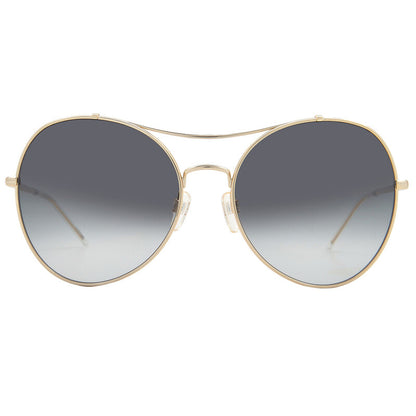 Grey Gradient Pilot Ladies Sunglasses