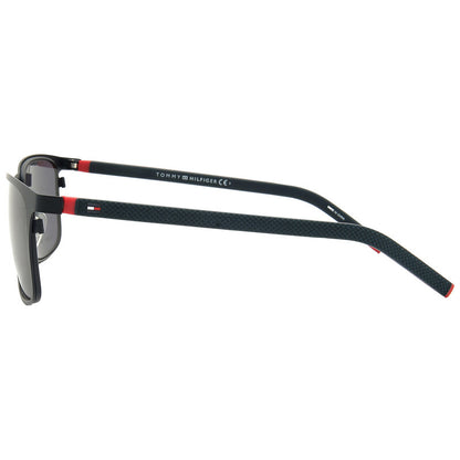 Grey Rectangular Men's Sunglasses