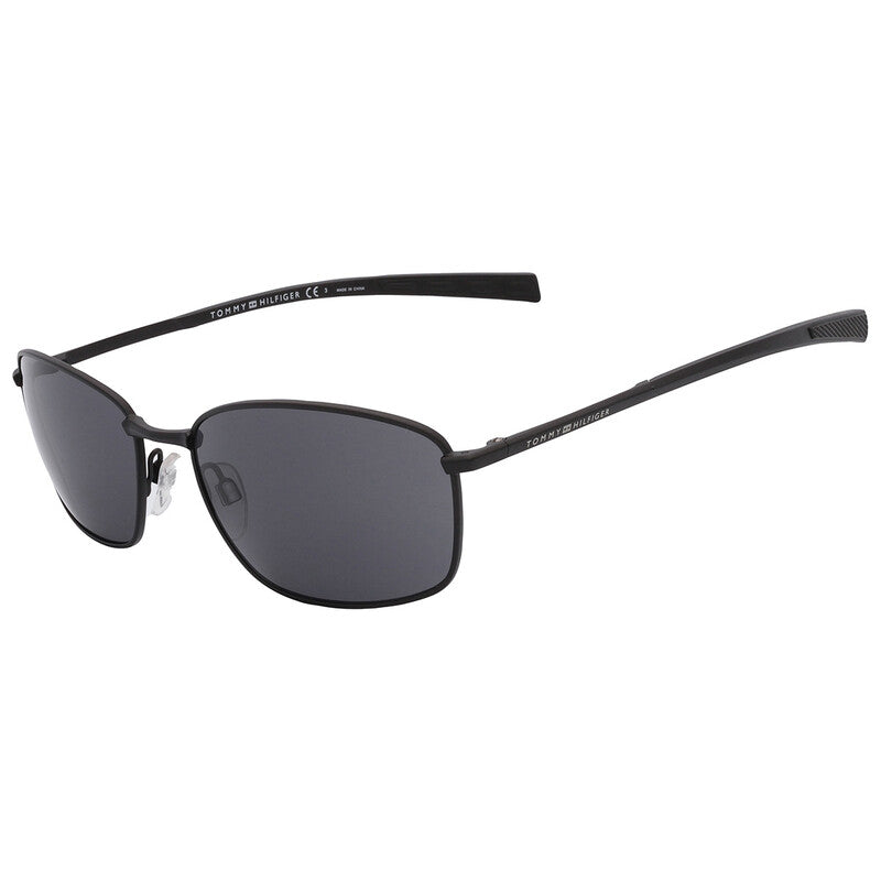 Grey Rectangular Men's Sunglasses