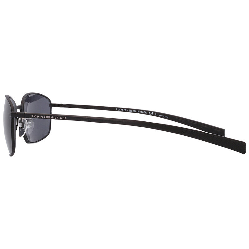 Grey Rectangular Men's Sunglasses