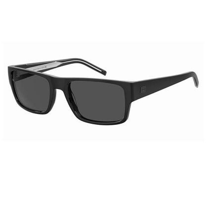 Grey Rectangular Men's Sunglasses