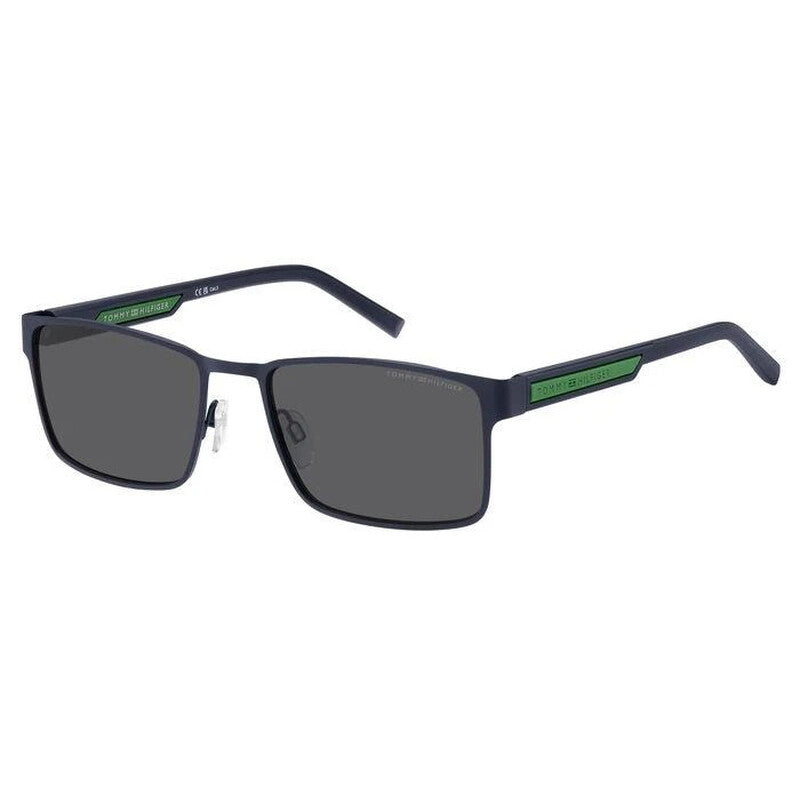 Grey Rectangular Men's Sunglasses