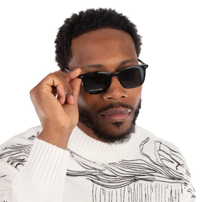 Grey Square Men's Sunglasses