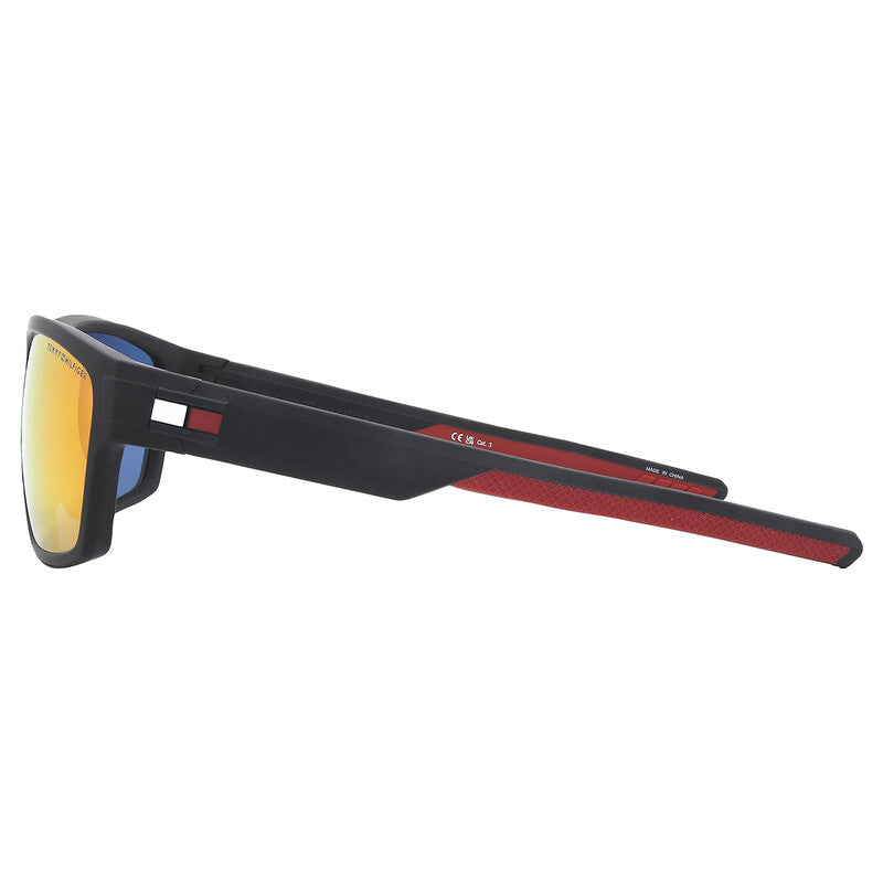Infrared Rectangular Men's Sunglasses