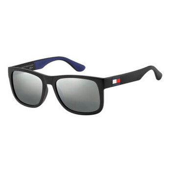 Polarized Black Mirror Square Men's Sunglasses