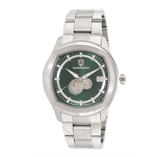 Torino Carrero, Aequilux Automatic Green Dial Men's Watch