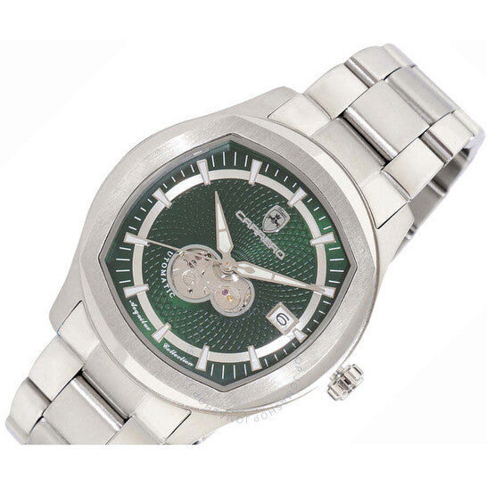 Torino Carrero, Aequilux Automatic Green Dial Men's Watch