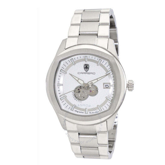 Torino Carrero, Aequilux Automatic White Dial Men's Watch