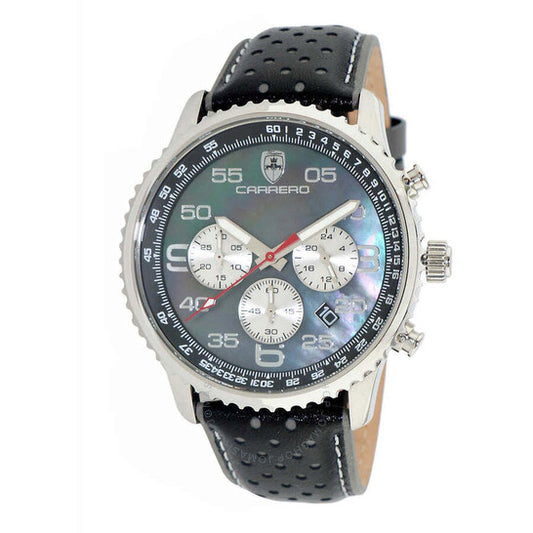 Torino Carrero, Aureum Chronograph Tachymeter Black Dial Men's Watch