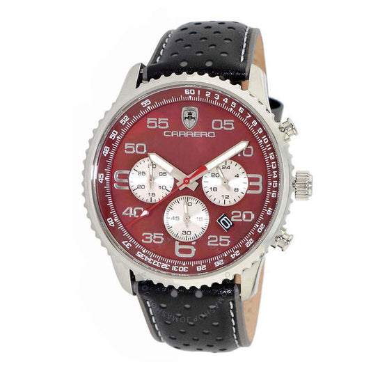 Torino Carrero, Aureum Chronograph Tachymeter Chocolate Dial Men's Watch