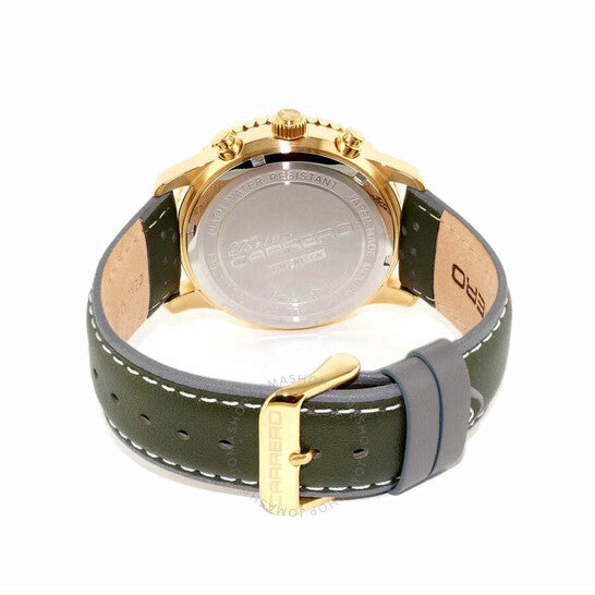 Torino Carrero, Aureum Chronograph Tachymeter Green Dial Men's Watch
