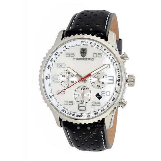 Torino Carrero, Aureum Chronograph Quartz White Dial Men's Watch