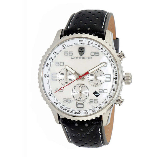 Torino Carrero, Aureum Chronograph Quartz White Dial Men's Watch